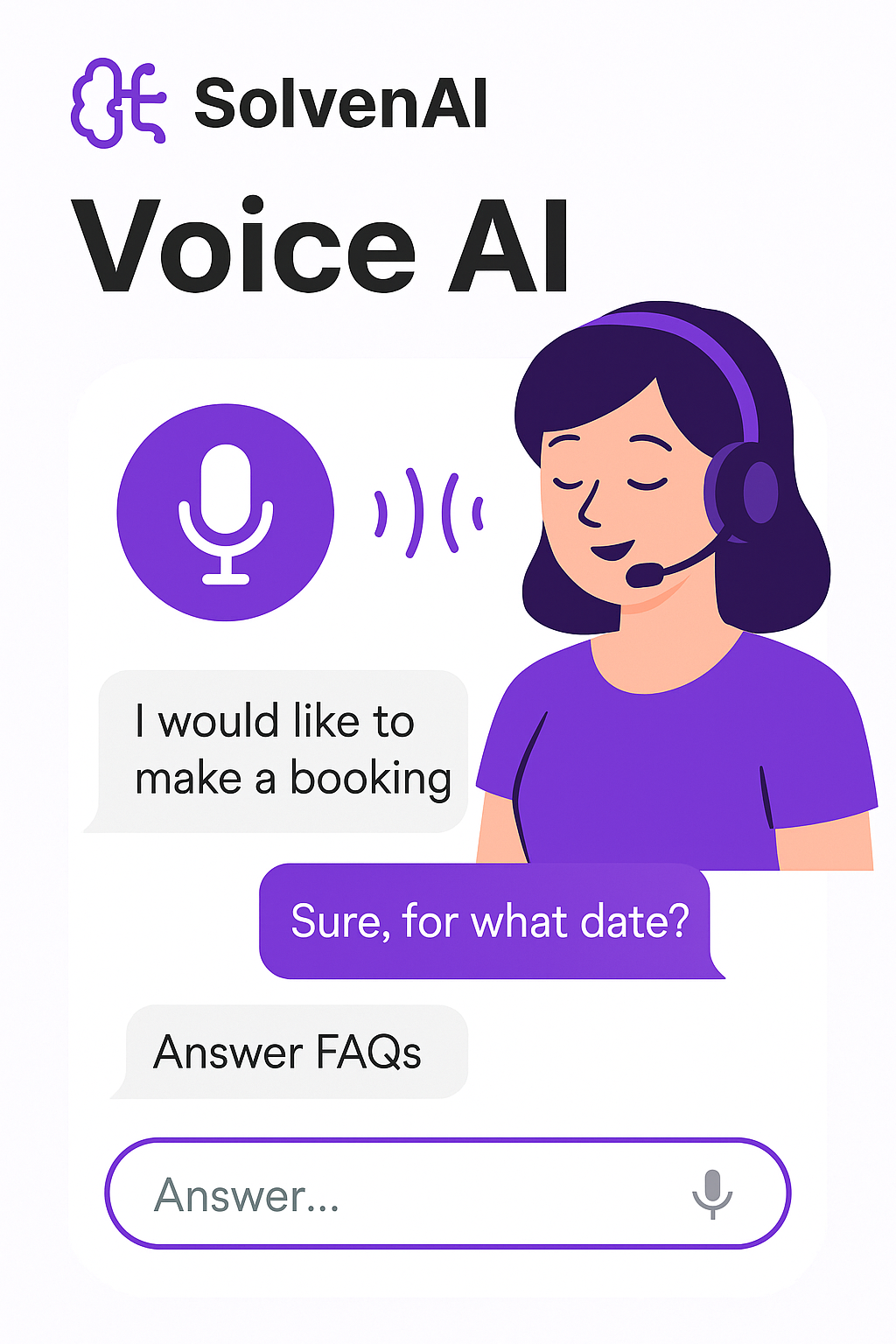 AI Receptionist for Waste Management Co.